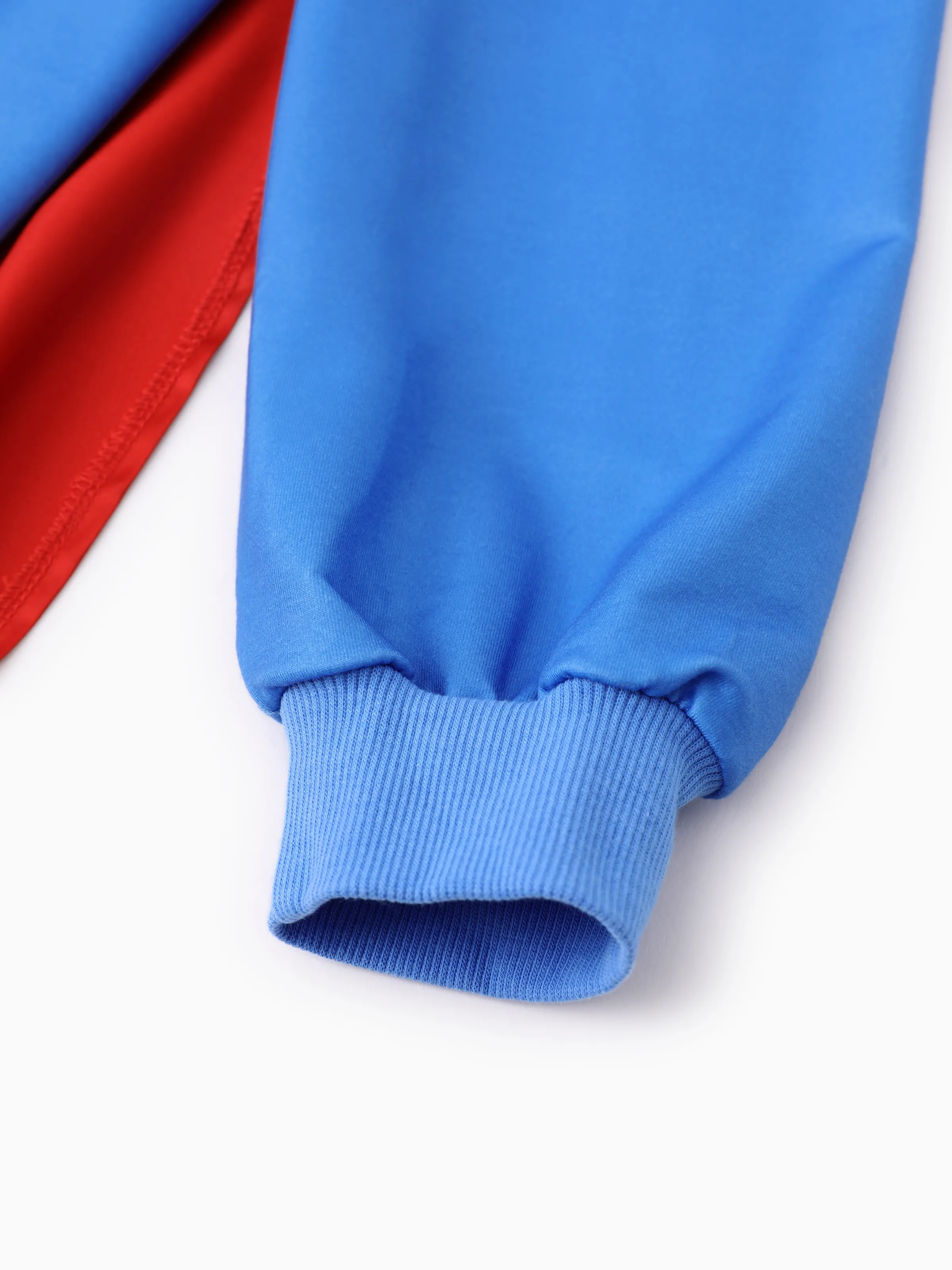 Justice League Family matching Cosplay Costume Superman/Wonder woman Logo Print Long-sleeve Sweatshirt/Dress/Jumpsuit With Cape Multi-color - Image 25