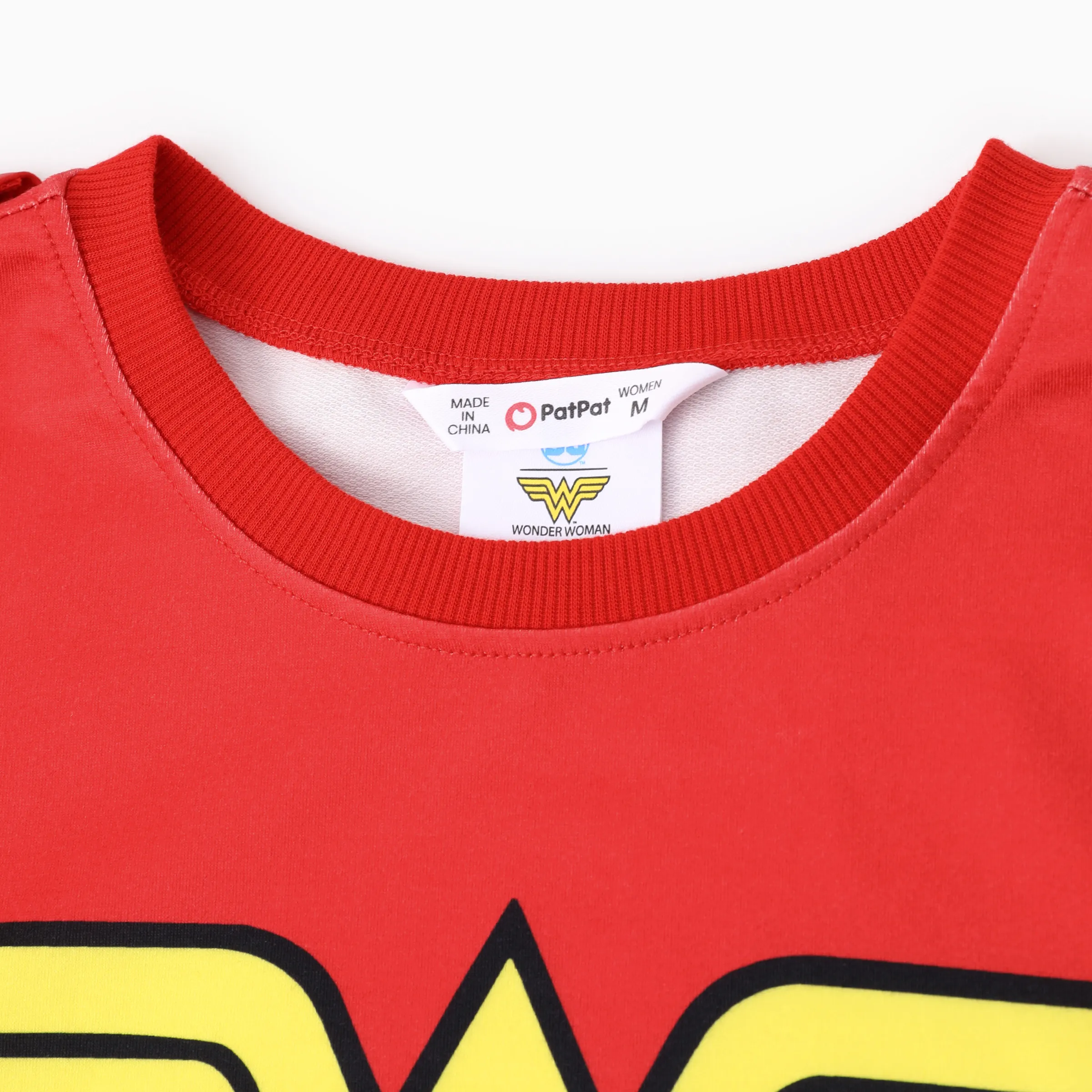 Justice League Family matching Cosplay Costume Superman/Wonder woman Logo Print Long-sleeve Sweatshirt/Dress/Jumpsuit With Cape Multi-color - Image 4