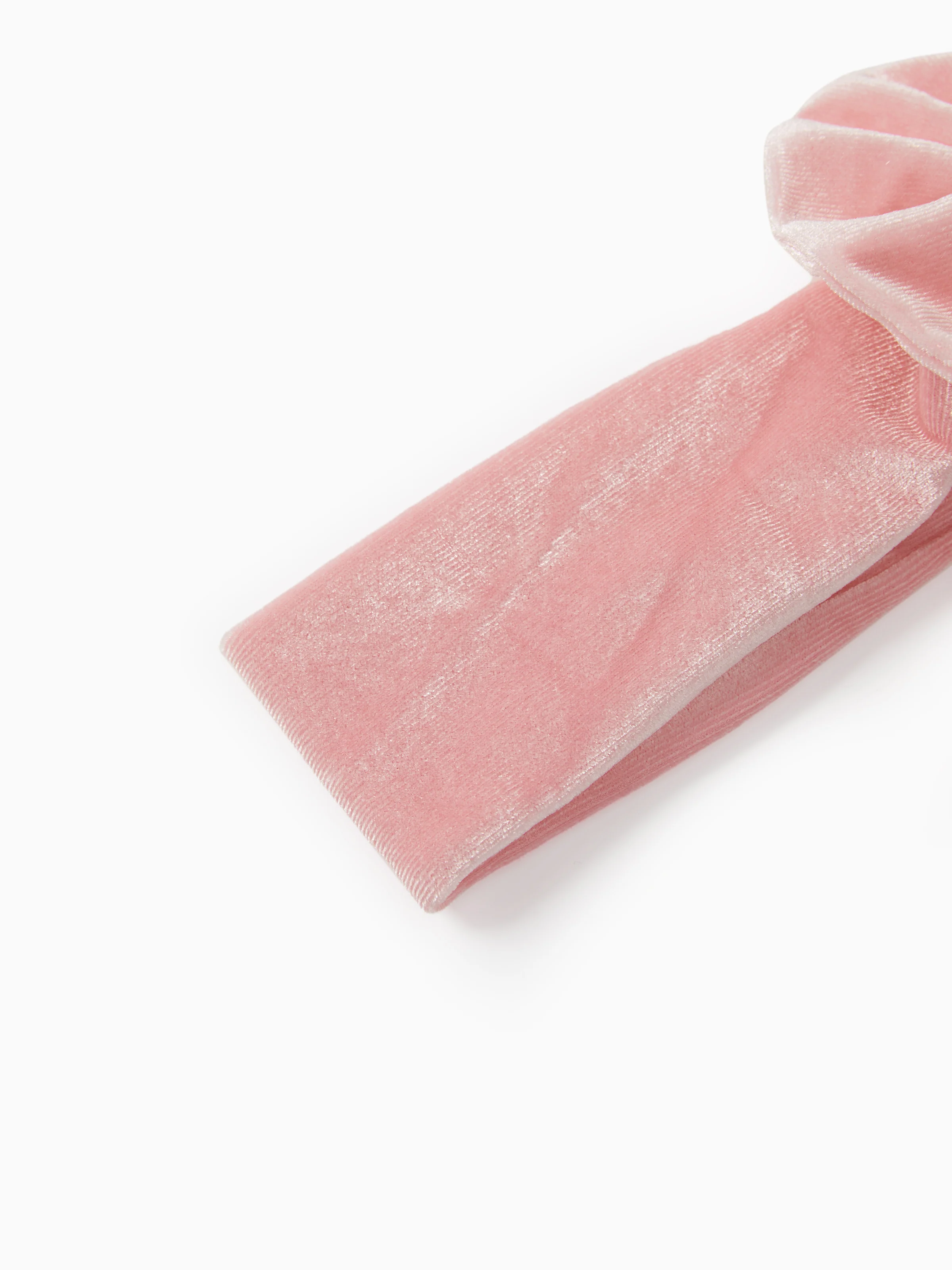 Solid Color Bowknot Headbands for Girls Pink - Image 5