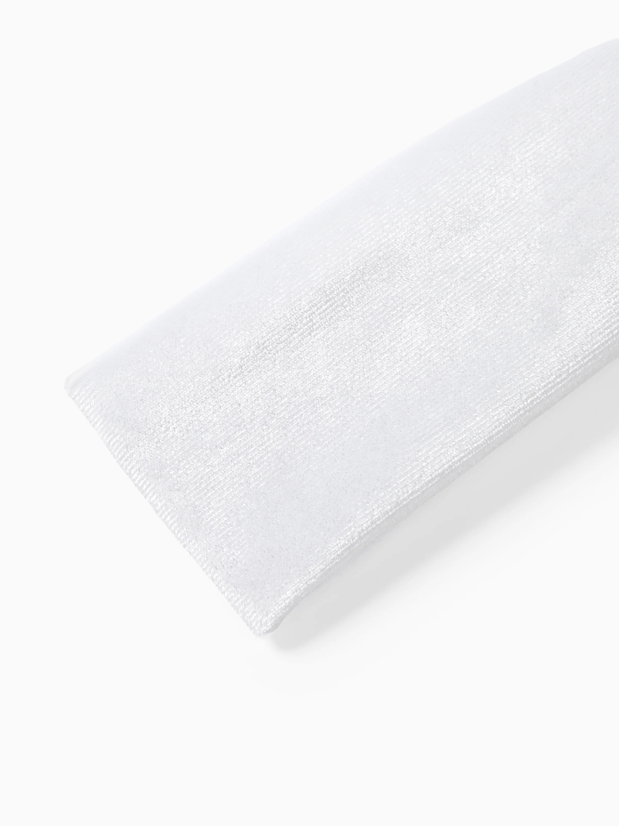 Solid Color Bowknot Headbands for Girls White - Image 5