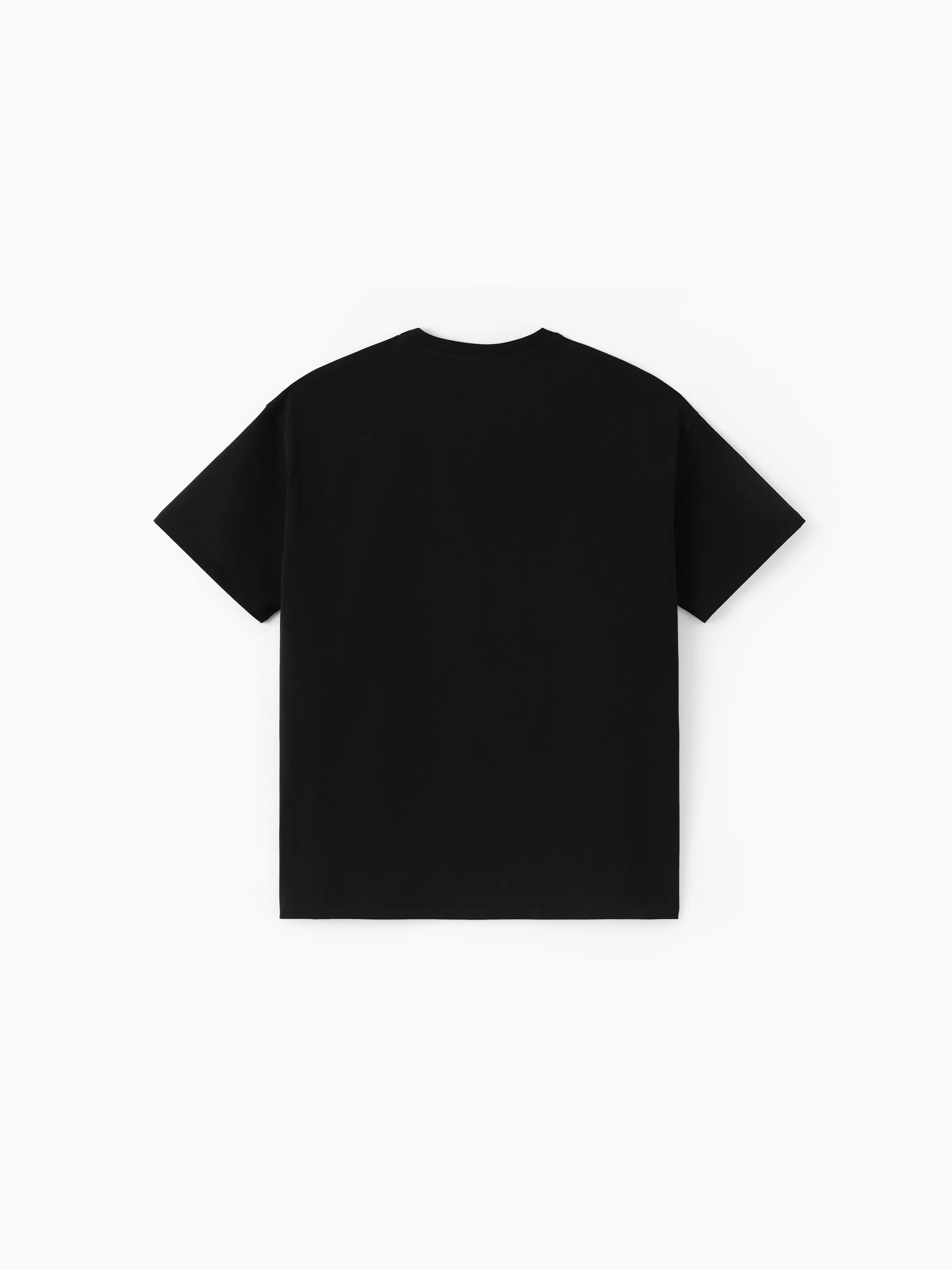 Star Wars Family Matching Grogu Cotton Character Print T-shirts Black - Image 13