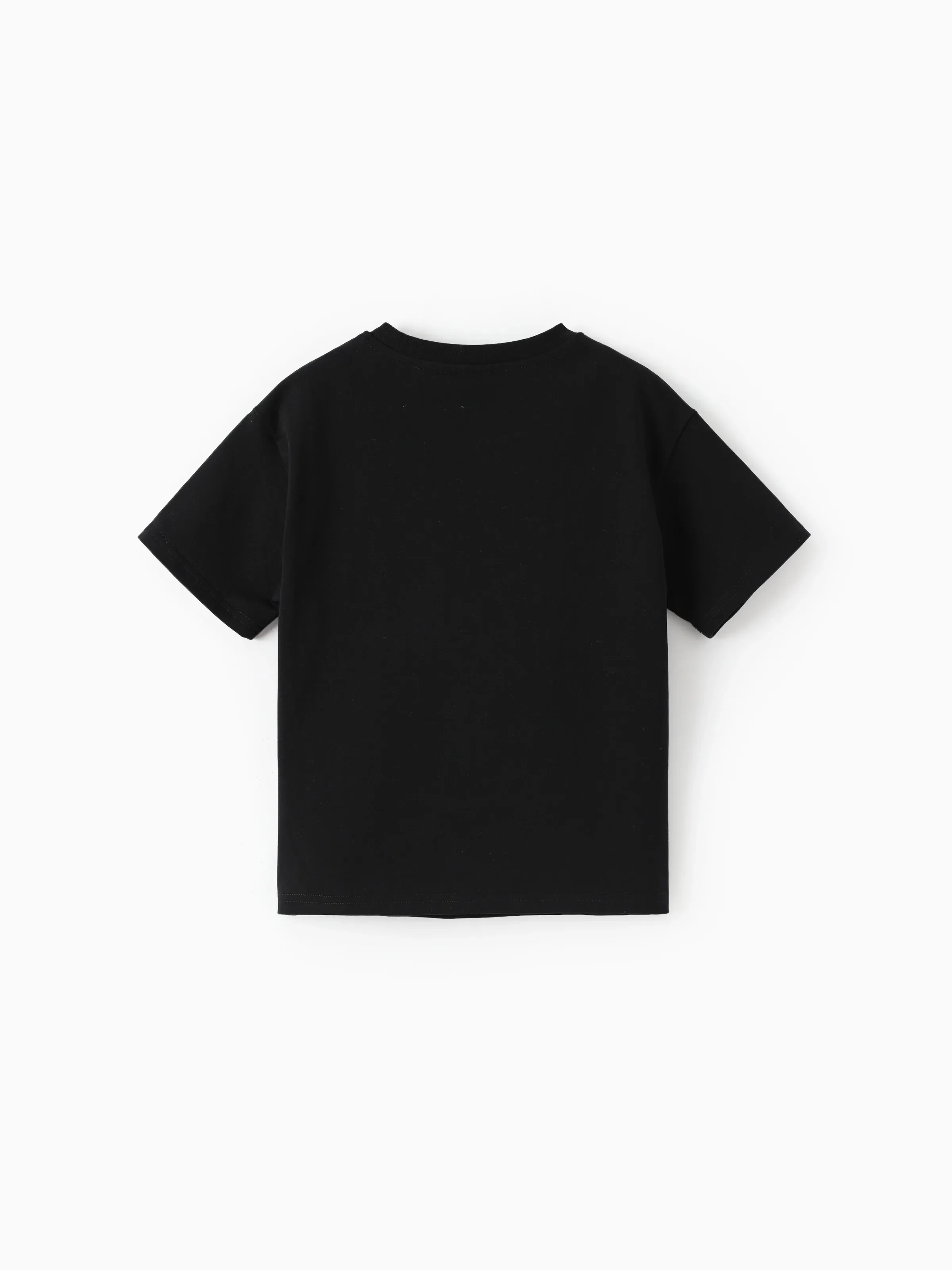 Star Wars Family Matching Grogu Cotton Character Print T-shirts Black - Image 8