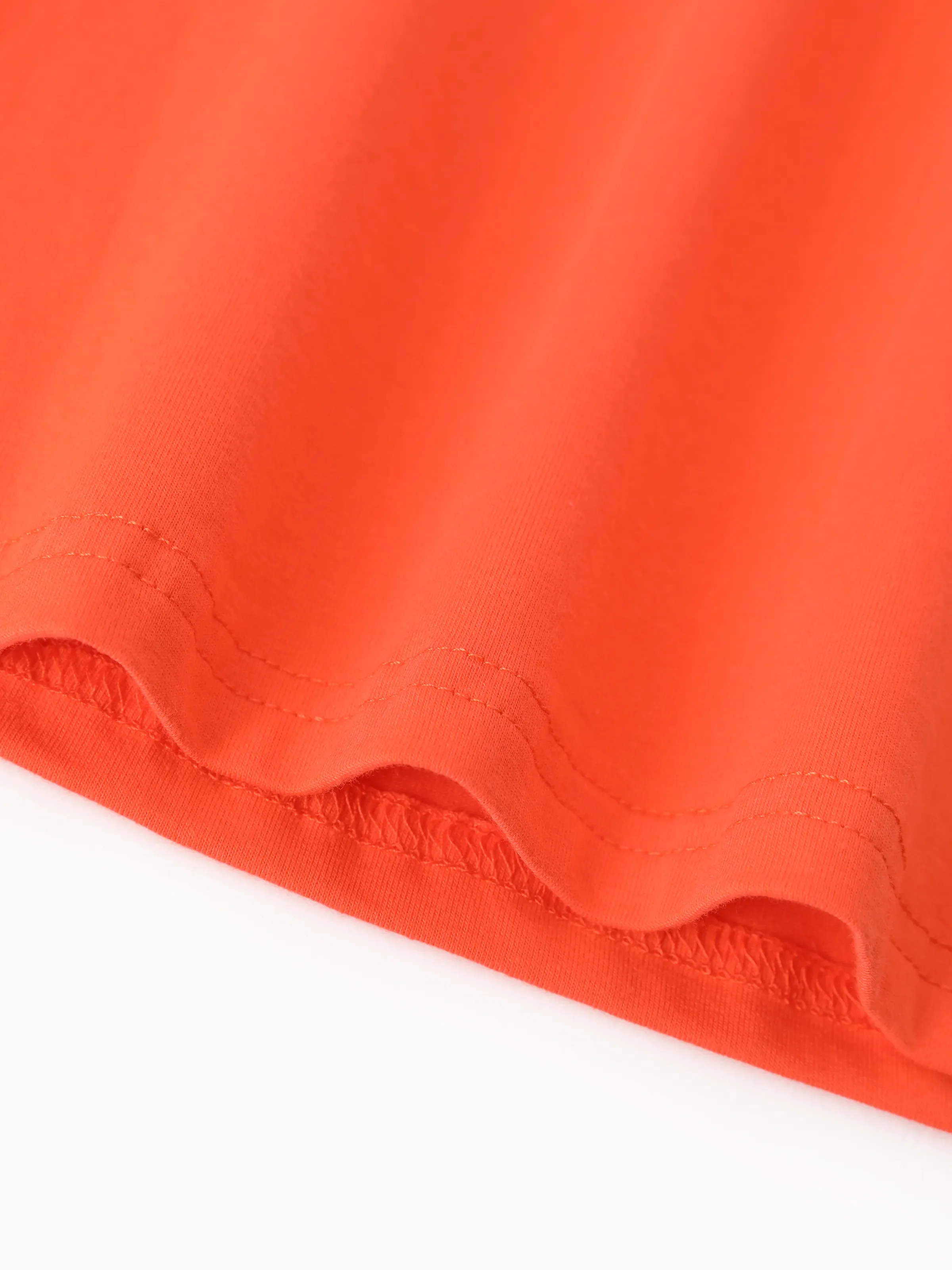 Star Wars Father's Day Matching Family Mandalorian & Grogu Cotton Tee Orange red - Image 11