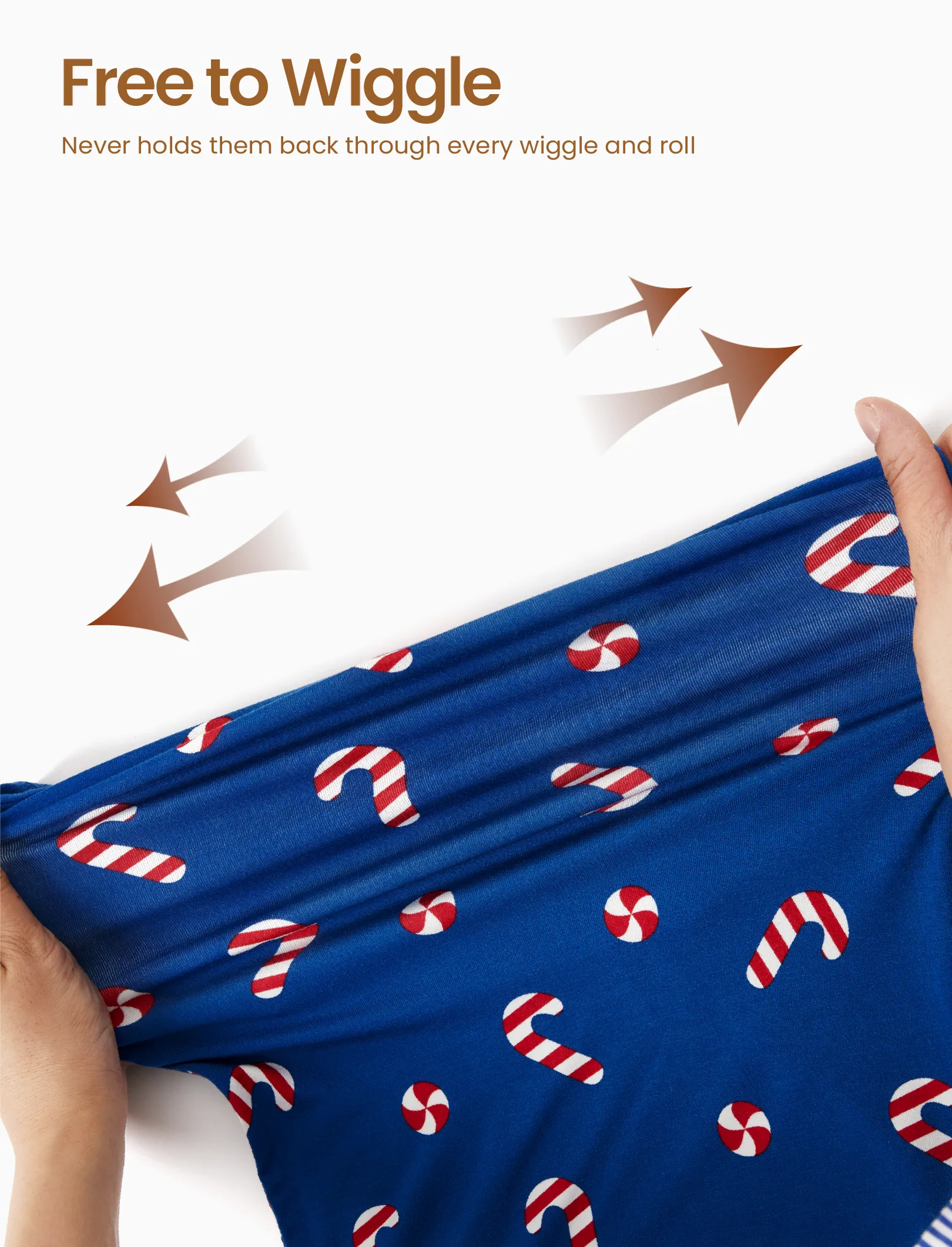 Toddler / Kids Christmas / Halloween PJS for Boys 3-Piece Bamboo Pajama Set 2-in-1 Look for 4 Seasons (Snug-Fitting) Deep Blue - Image 6